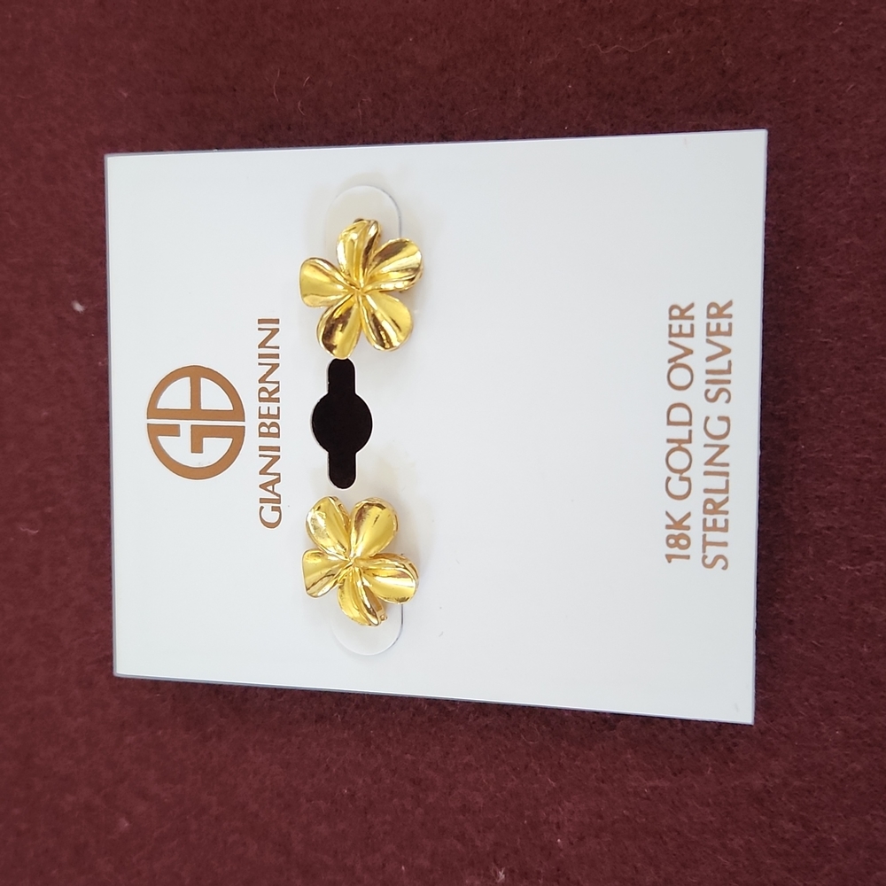 Giani Bernini Flower Stud Earrings
